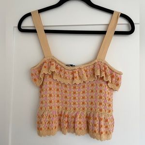 Zara Knit Crop Tank